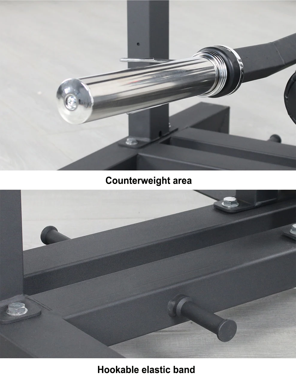 Home Gym Hip Thrust Machine - Machine de poussée de hanche assise,