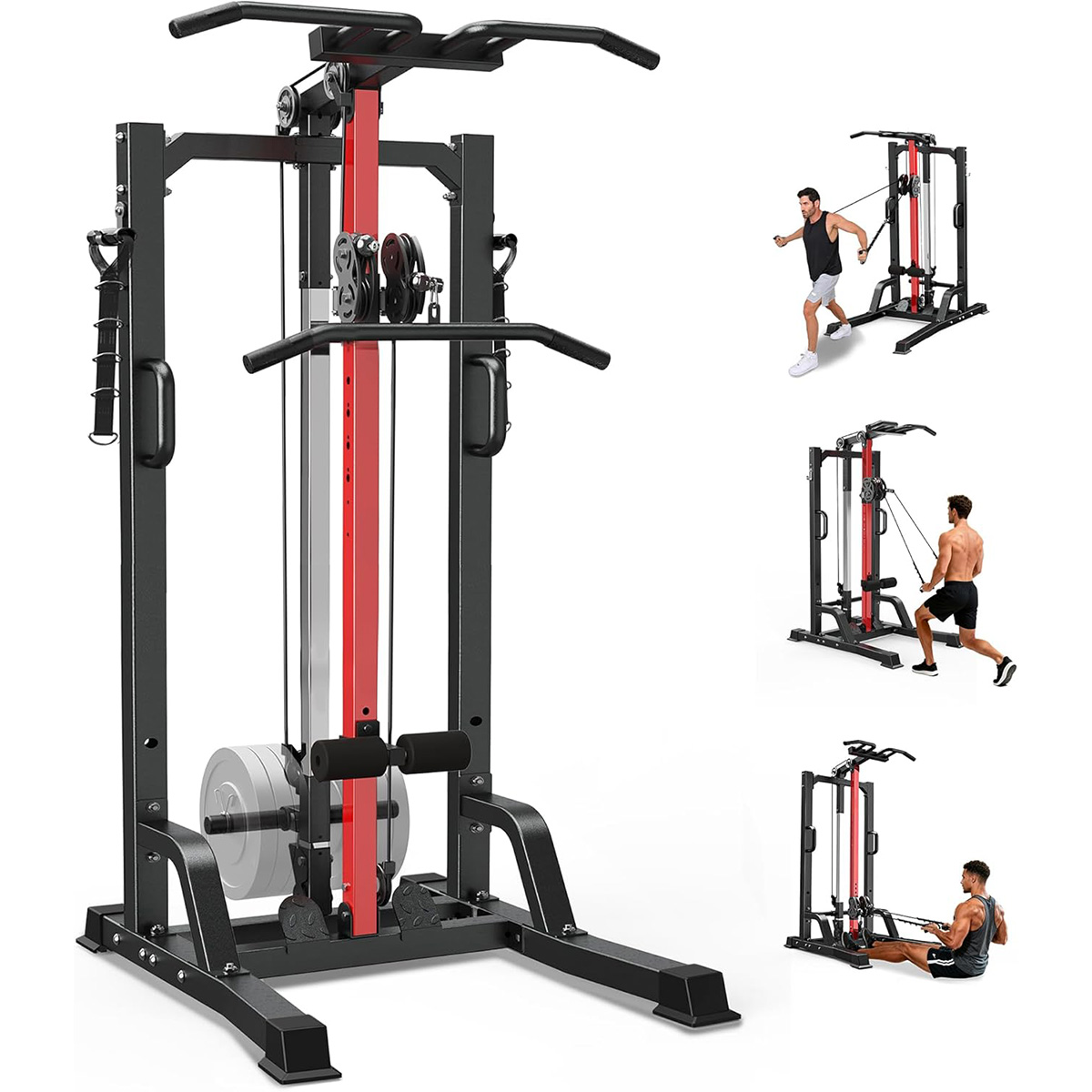 Home Gym Leg - Machine de musculation Pooboo - Système