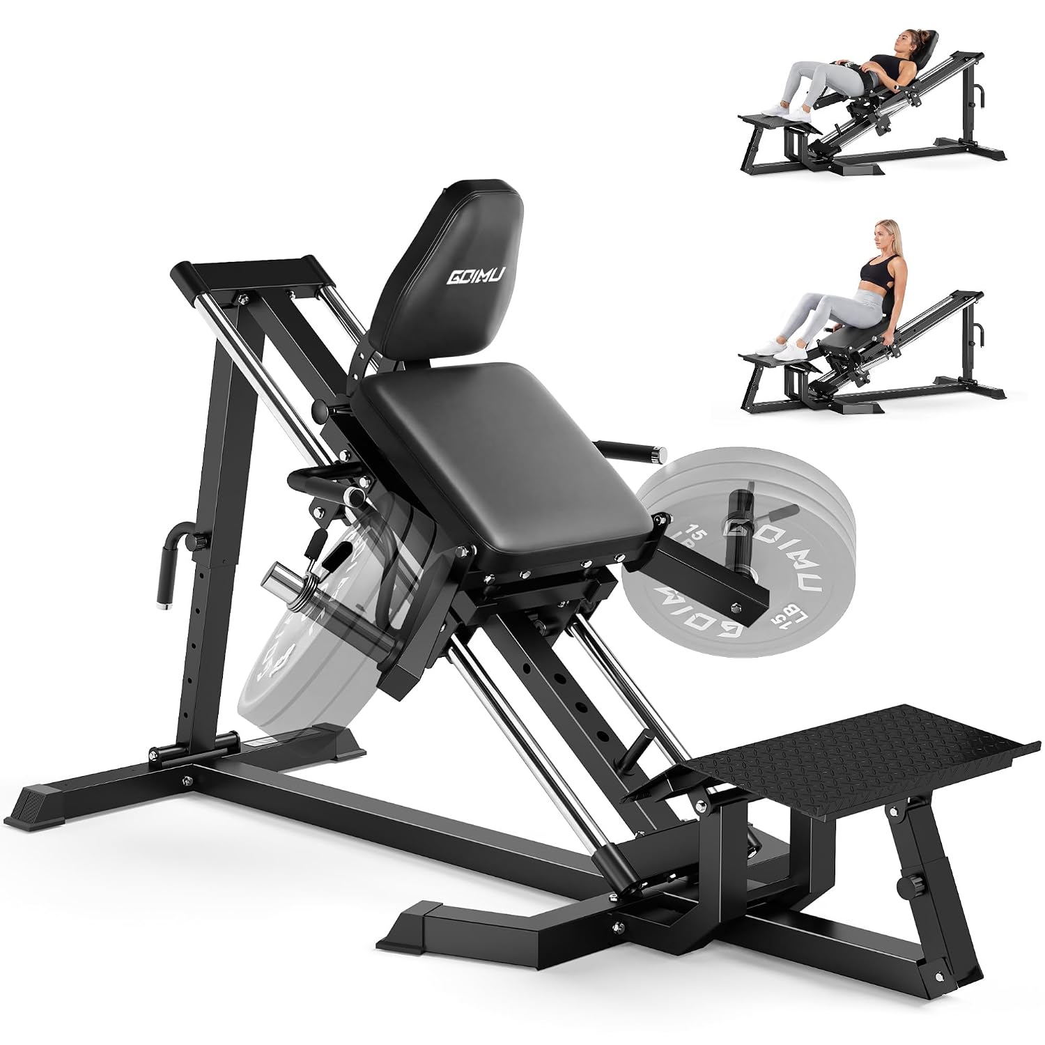 Home Gym Hip Thrust Machine - LH01 Appareil combiné Leg Press et
