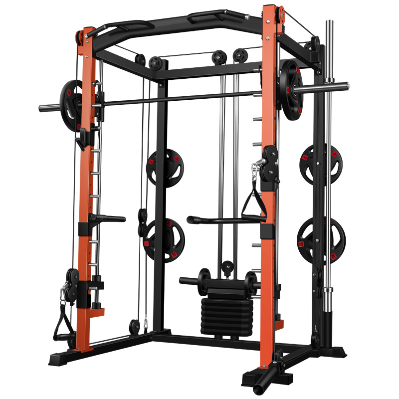Home Gym With Smith Machine - Équipement de musculation multifonctionnel pour la