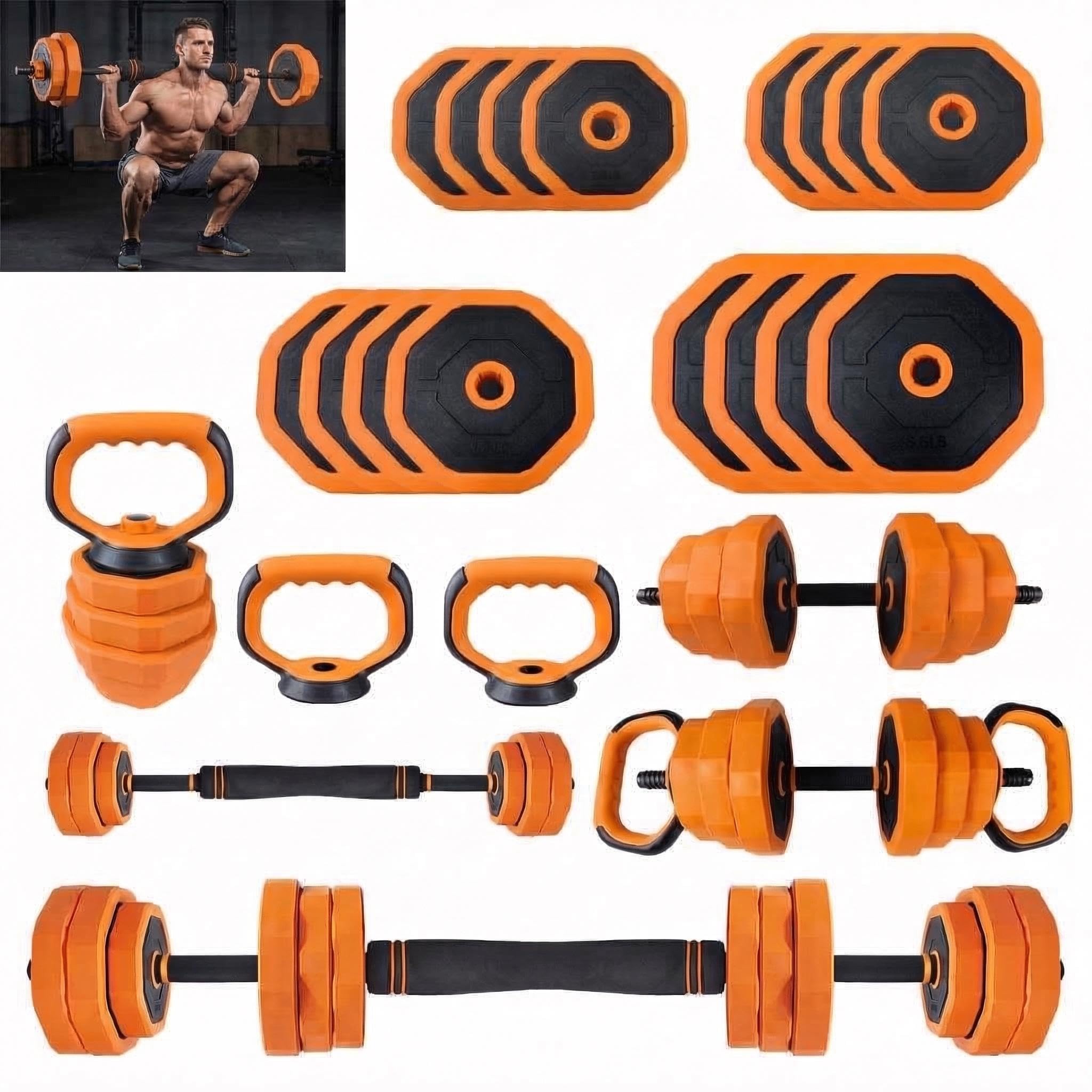 Home Gym Used - Haltères réglables, ensemble de poids libres