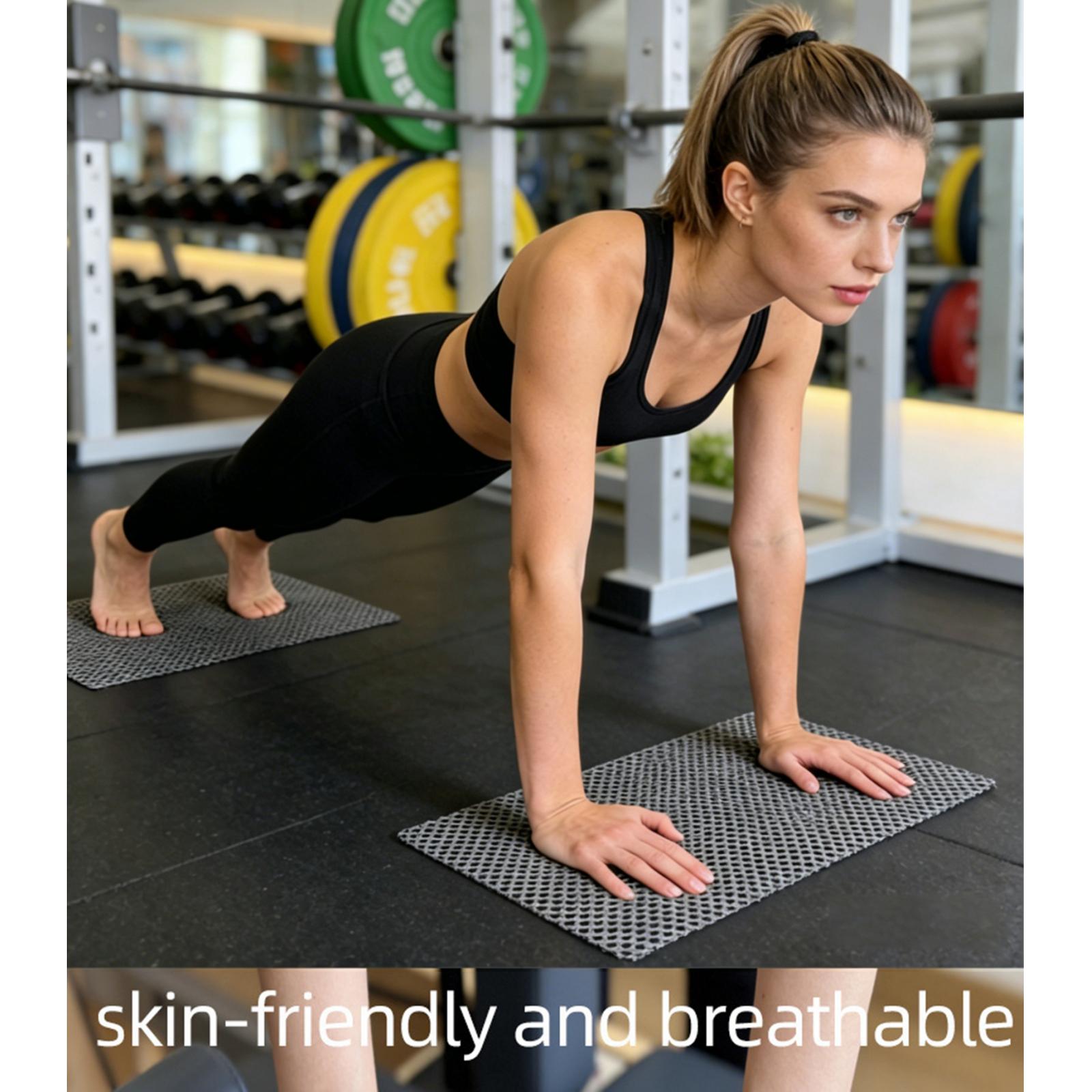 Home Gym Pilates - Tapis antidérapant en PVC pour Pilates,