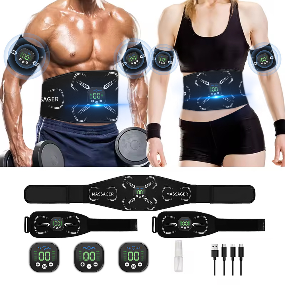 Home Gym Hyrox - Stimulateur Musculaire EMS, Entraîneur Abdominal, Tonificateur