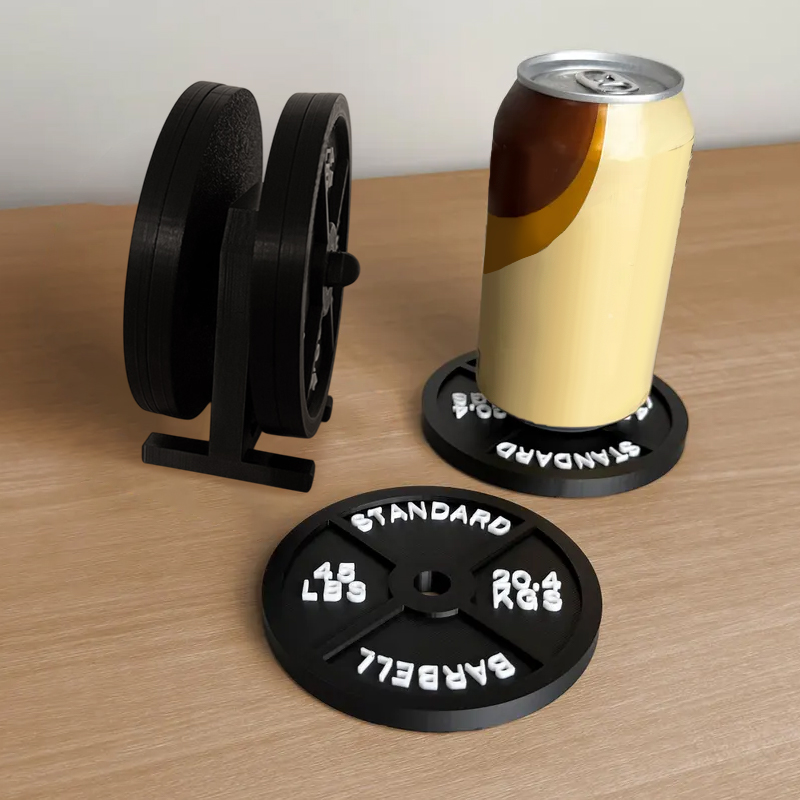 Home Gym Kit - Ensemble de sous-verres pour poids, sous-verres