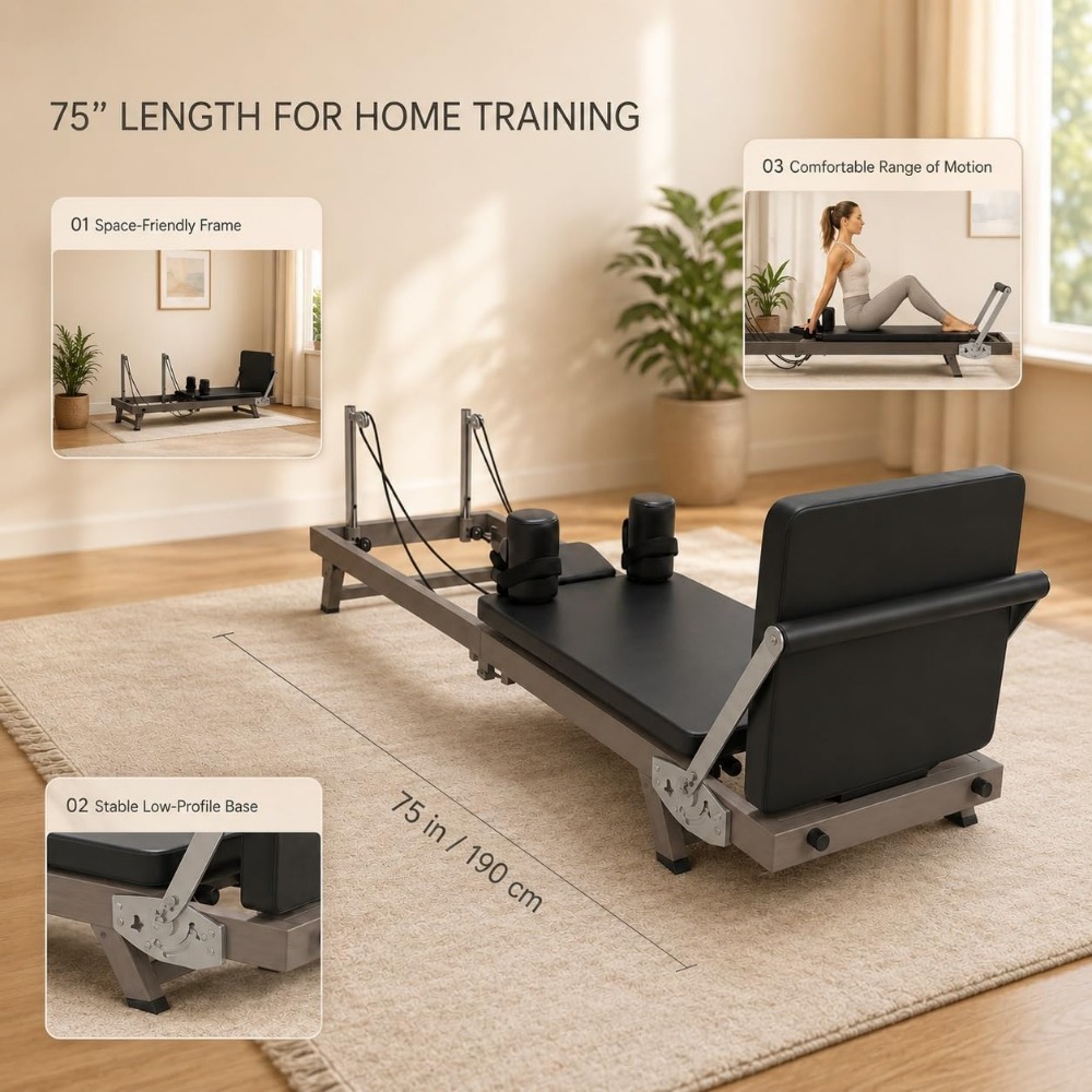 Reformer de Pilates pliable 75 - Home Gym Pilates avis et prix