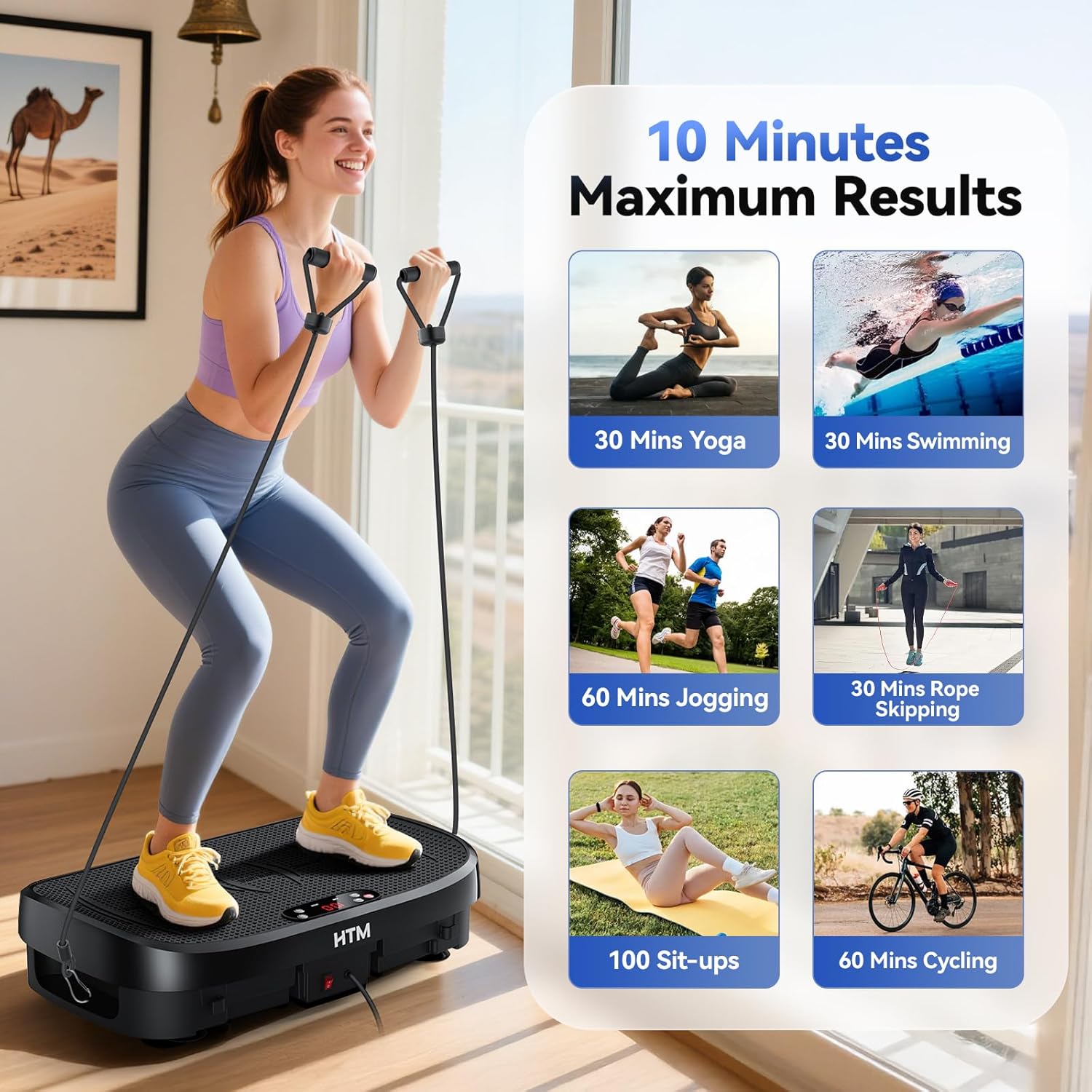 Plateforme vibrante pour brûle - Home Gym Hyrox avis et prix