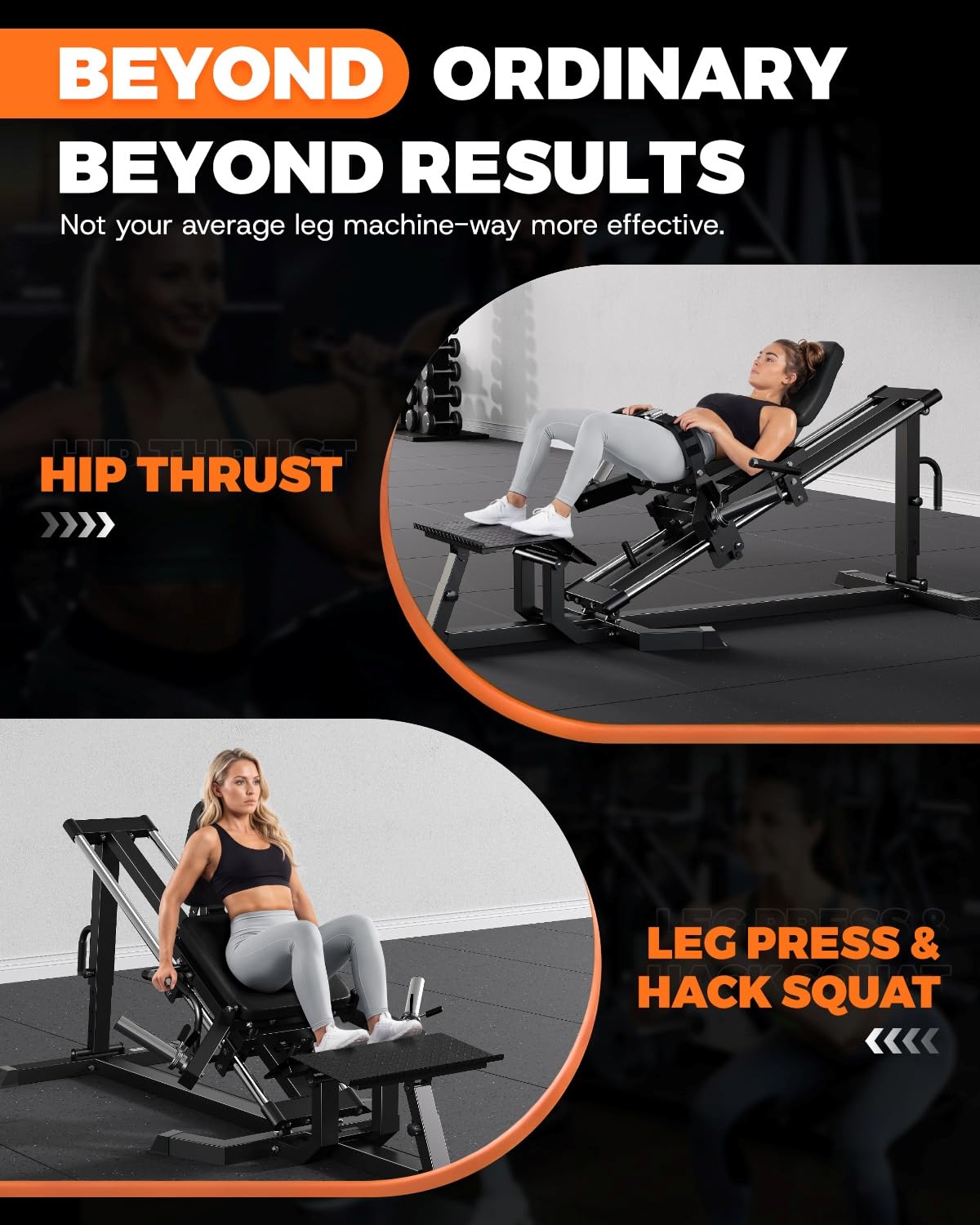 LH01 Appareil combiné Leg Pres - Home Gym Hip Thrust Machine avis et prix