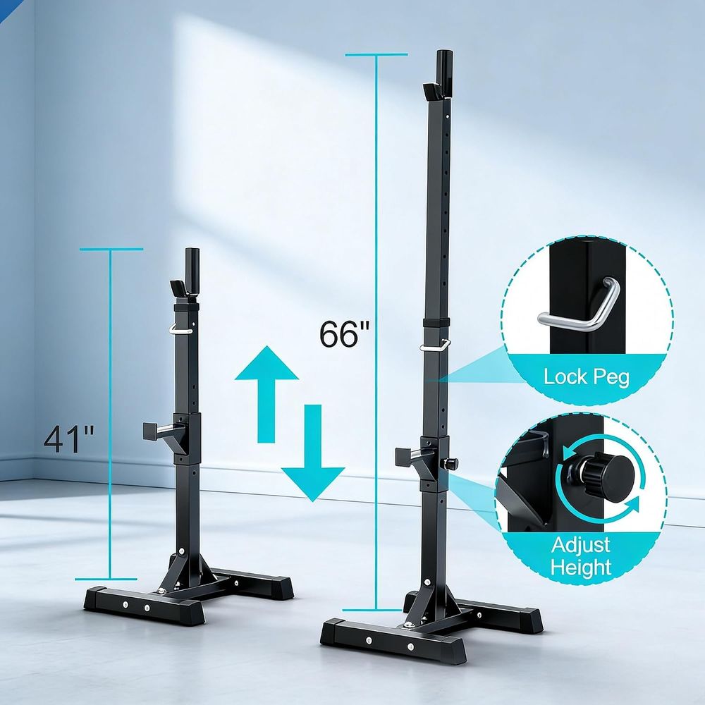 Support de squat pour banc de  - Home Gym Weight avis et prix