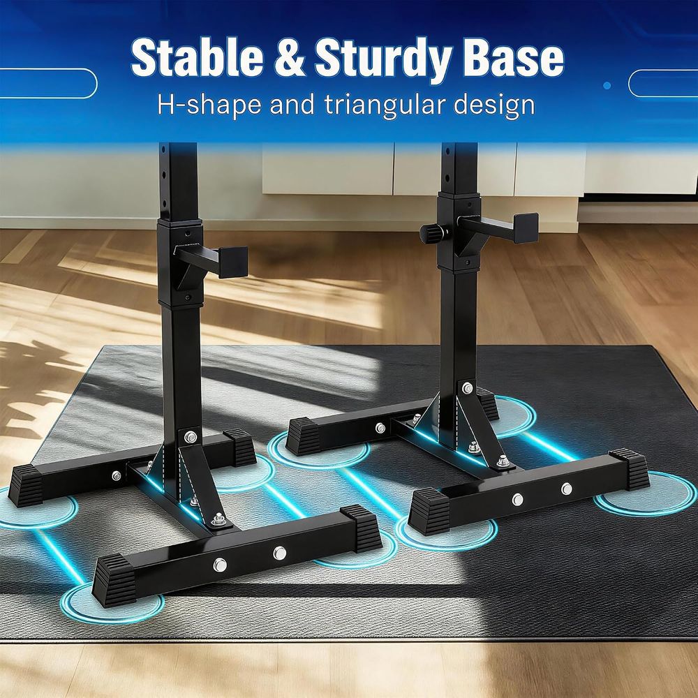 Support de squat pour banc de  - Home Gym Weight avis et prix
