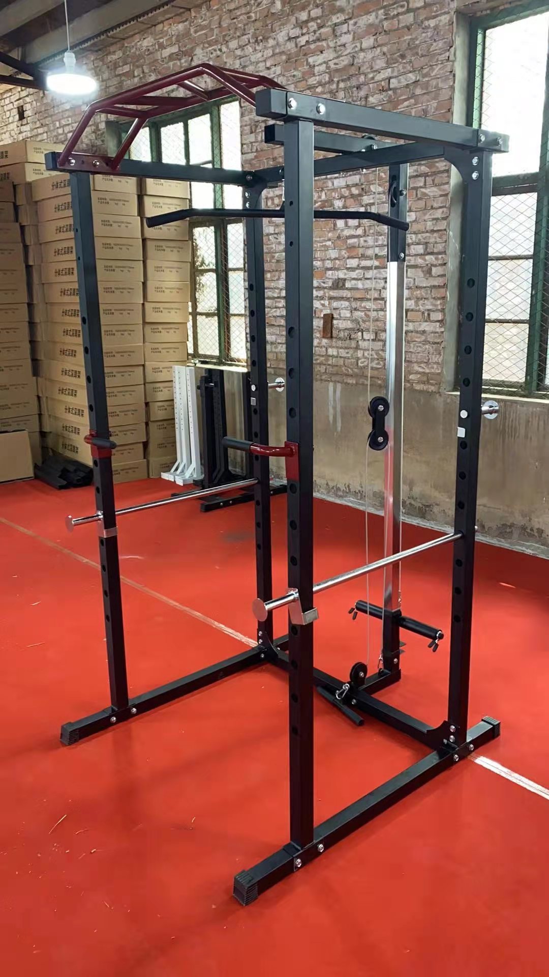 Équipement de fitness moderne  - Home Gym With Smith Machine avis et prix